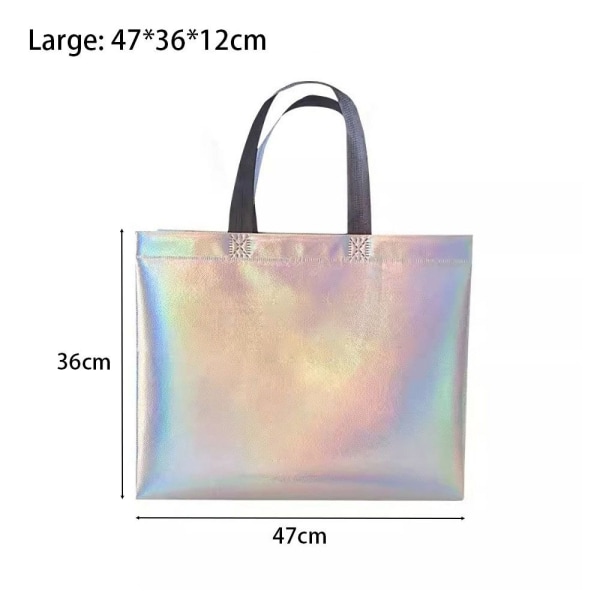 1 stk Non-woven Tote Bag Shopping Bag L L L