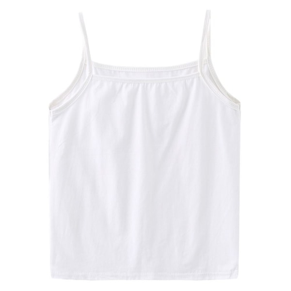 Crop Tops Vest T-Shirts WHITE S White S