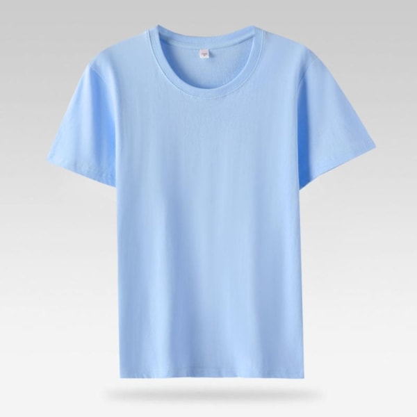 Sommer T-skjorte kortermet SKY BLUE XL