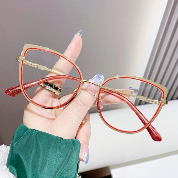 Anti-Blue Light Glasses Neliömäiset silmälasit PUNAINEN TYYLI 1 STYLE 1 Red Style 1-Style 1