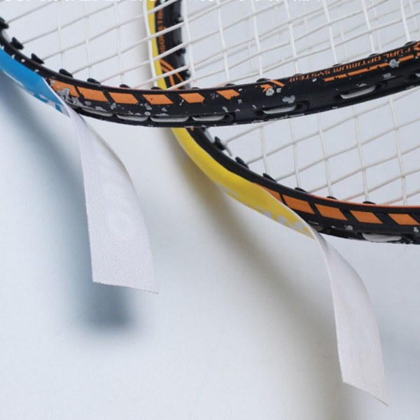 Badmintonracket Head Sticker Frame Beskyttende Tape SVART