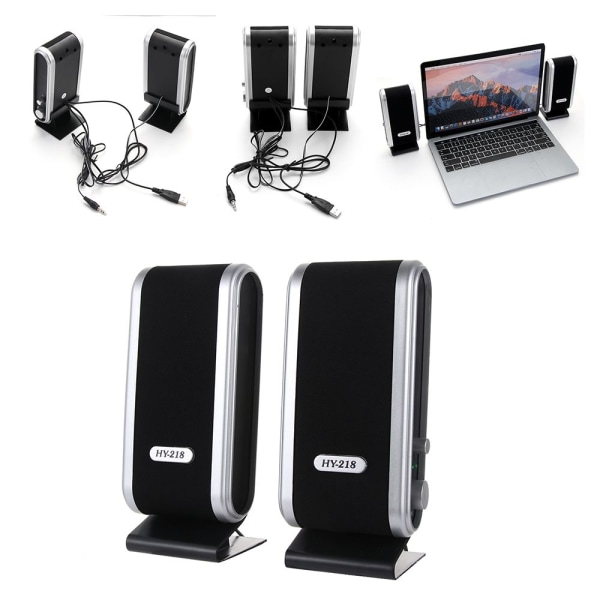 Köp USB-högtalare Bärbar dator Multimedia Ljud-TV-högtalare | Fyndiq