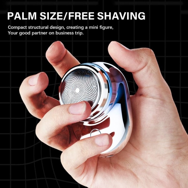 Elektrisk barbermaskine skægtrimmer SØLV 582c | Fyndiq