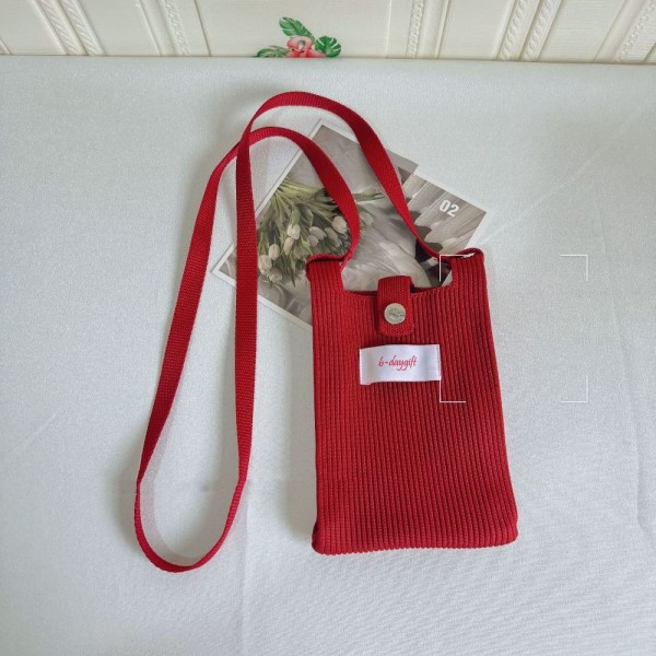 Knit Handbag Knot Wrist Bag 13 13 13