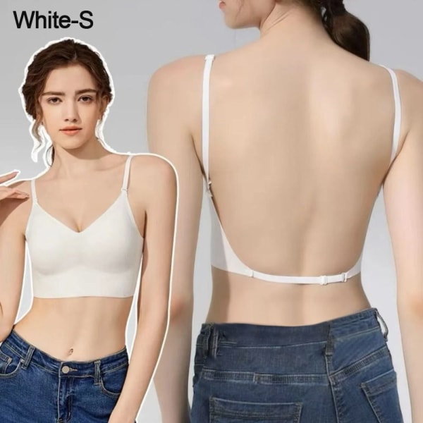 U-formad ryggunderkläder Intimunderkläder WHITE S