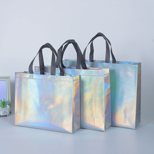 1 stk Non-woven Tote Bag Shopping Bag L L L