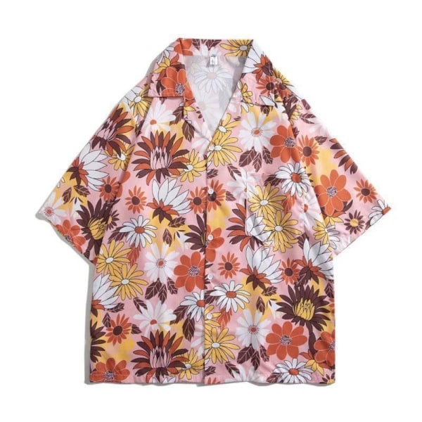 Hawaiian skjorte strand T-skjorte #1 L