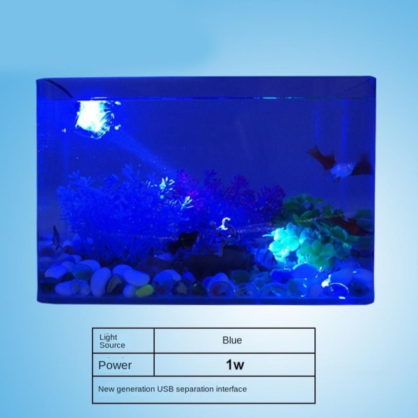 Lille Spotlight LED Akvarium Lys BLÅ EU EU Blue EU-EU 982c | Blue | EU-EU |  Fyndiq