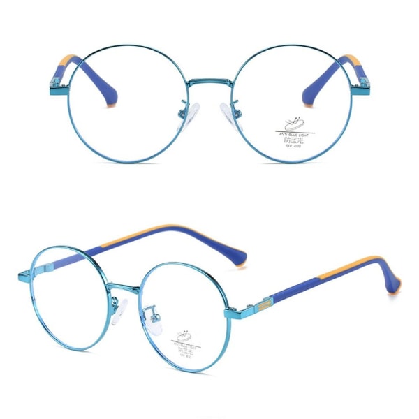 Lasten anti-siniset vaaleat lasit pyöreät silmälasit 7 7 7 e003 | 7 | 7 |  Fyndiq