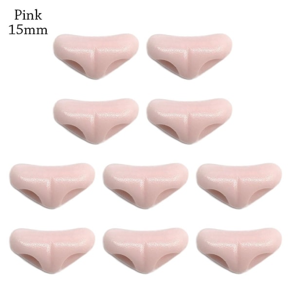 Kolmion nenän turvaosat PINK 15mm Pink 15mm