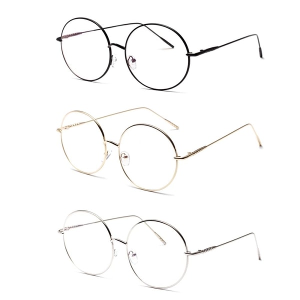 Runde briller Brillestel SØLV Silver ce0f | Silver | Fyndiq