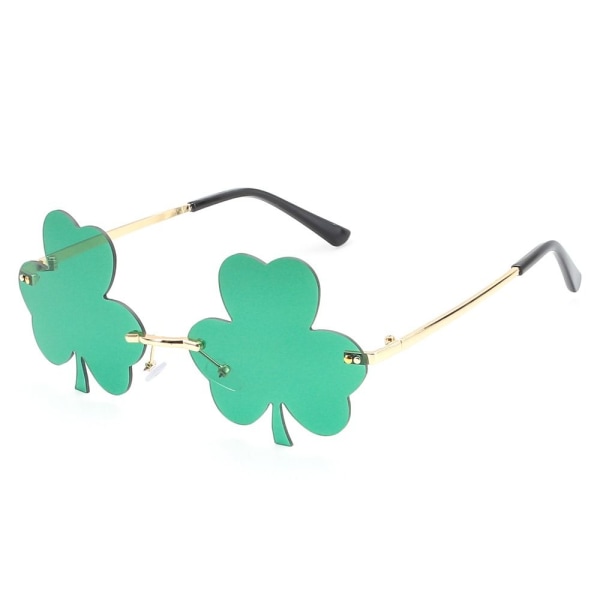Irish Shamrock Solbriller St. Patrick's Day CLOVER 2 CLOVER 2 Clover 2
