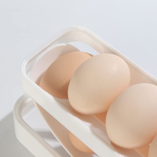 Æggeopbevaringsstativ Æggebeholder RØD Red