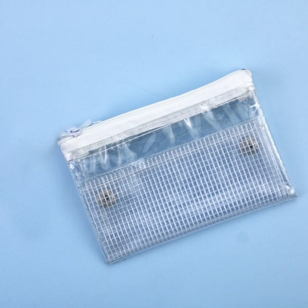 PVC-oppbevaringsveske lommebok med glidelås myntveske