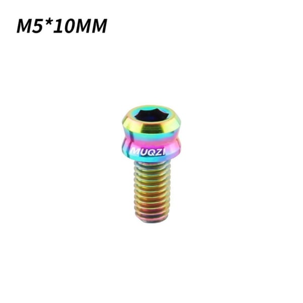 MTB V Bremsecaliperskruer RAINBOW M5X10MM