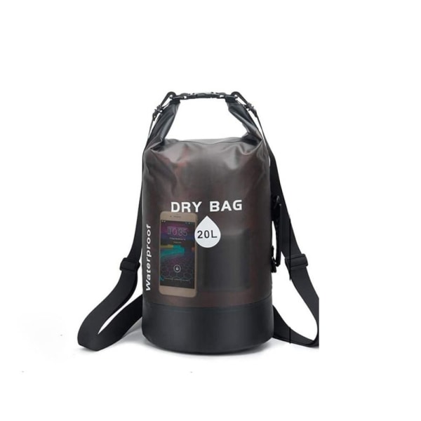 Dry Bag Bucket Bag SVART 20L 20L Black 20L-20L