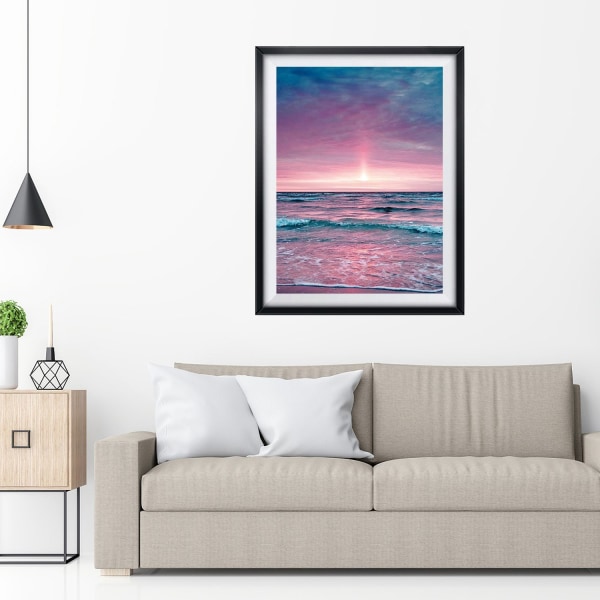 Sunset Beach Diamond Painting Beach Diamond Painting Kit