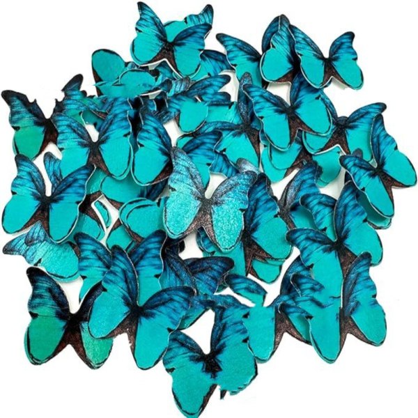 Wafer Paper Butterflies -kakun koristelu 4 4