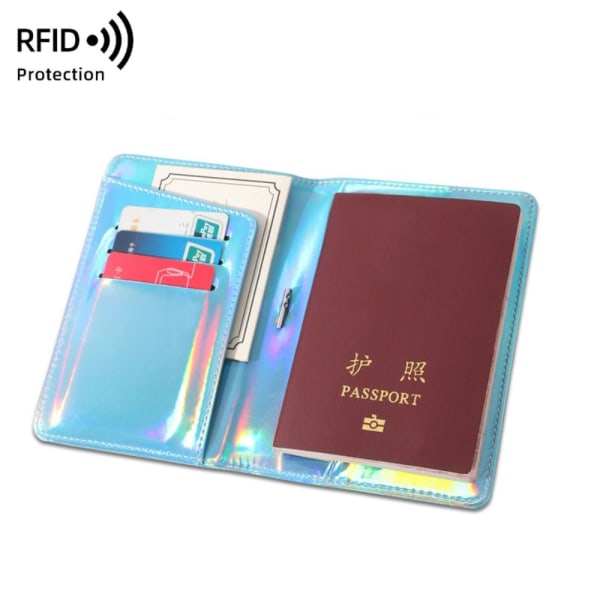 RFID Passport Cove Passport Protector SØLV Silver
