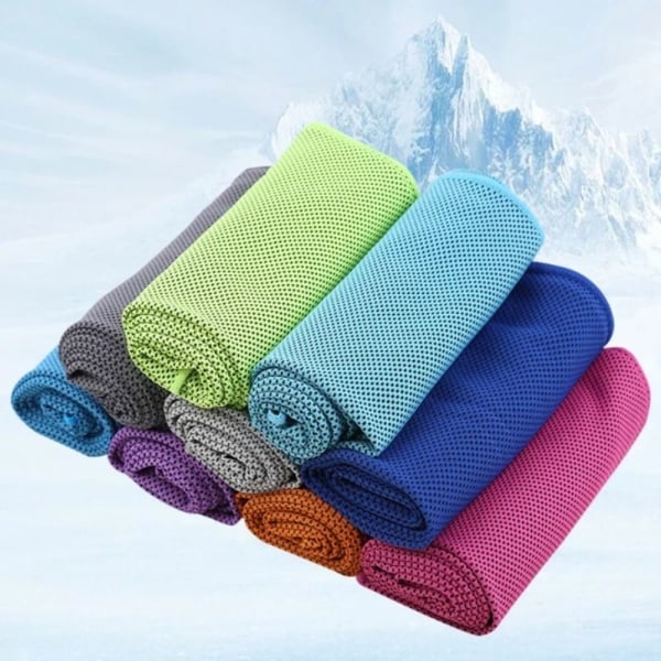 Quick Dry Fitness Cool Towel Sports Quick Dry Cool Towel LILLA Purple