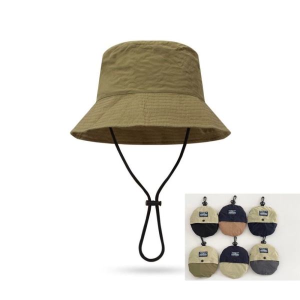 Fisherman Hat Packable Hat KHAKI