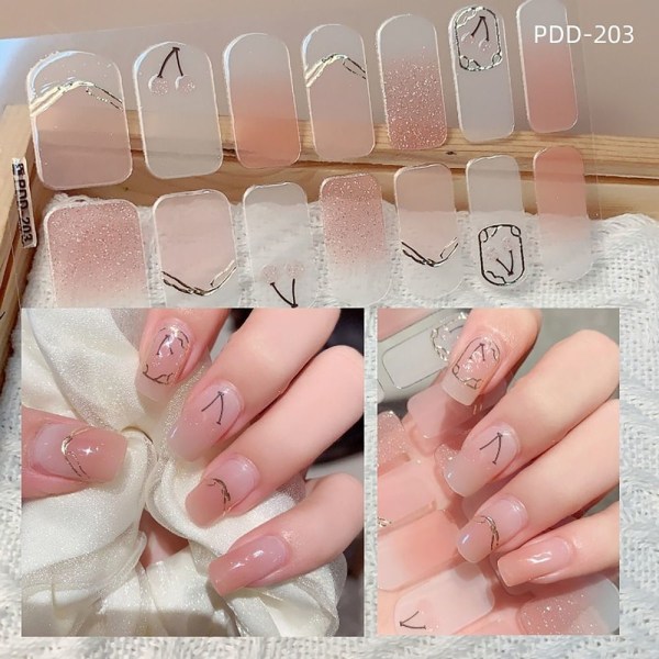 Gel Nail Stickers Nail Patch 203 203 203