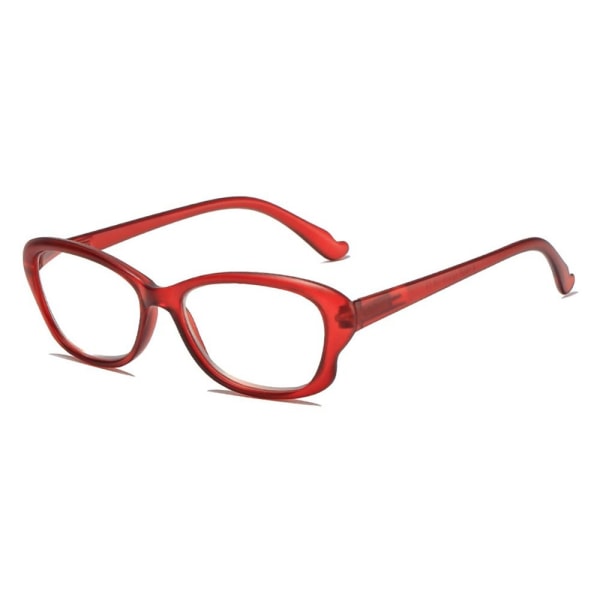 Anti-blåt lys læsebriller Firkantede briller RØD STYRKE 0135 | Fyndiq