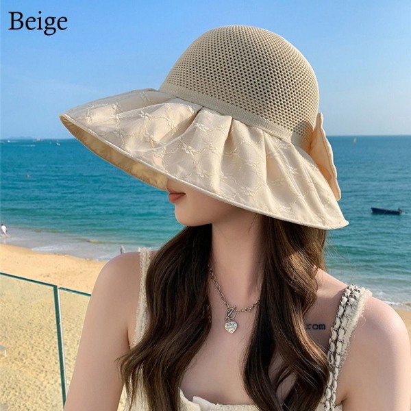 Solhatt Solbeskyttelseshatt BEIGE