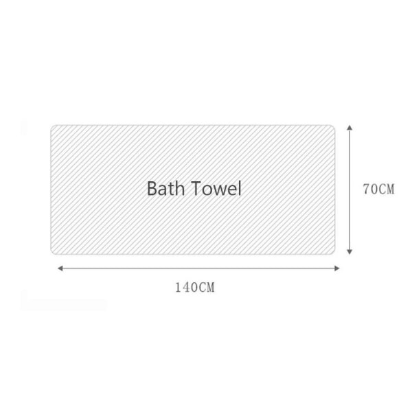 Bomuldsvaffelbadehåndklæde Ensfarvede håndklæder BRUN brown