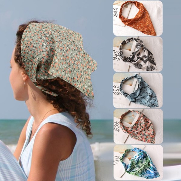 Dame turban hoved tørklæde STYLE 6 STYLE 6 Style 6