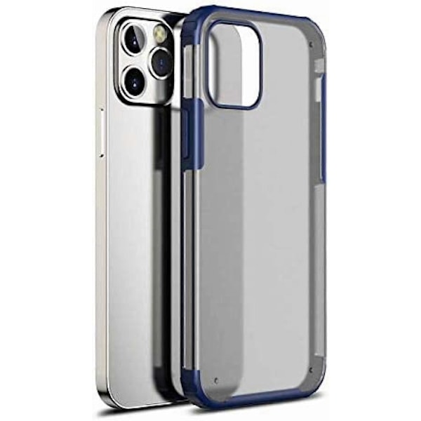 bavurmak iPhone 12 Mini TPU+PC Laser Silikon Skal - blå