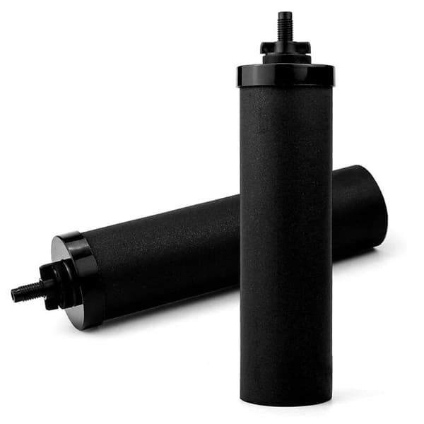 Smarta kolfilterersättningselement - 2-pack kolpatroner för Phoenix Gravity vattenfilter, kompatibla med Berkey