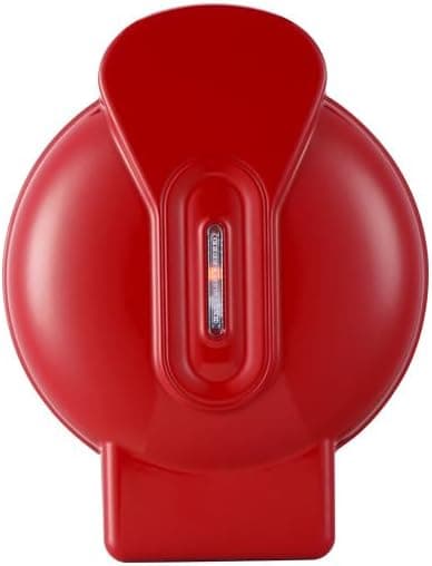 Mini Elektrisk Vaffeljern, Non-Stick Overflate, Rød