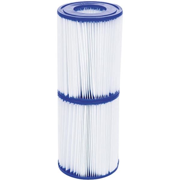 Typ II-patron för poolfiltrering - 2-pack Ø 10,6 cm x H 13,6 cm