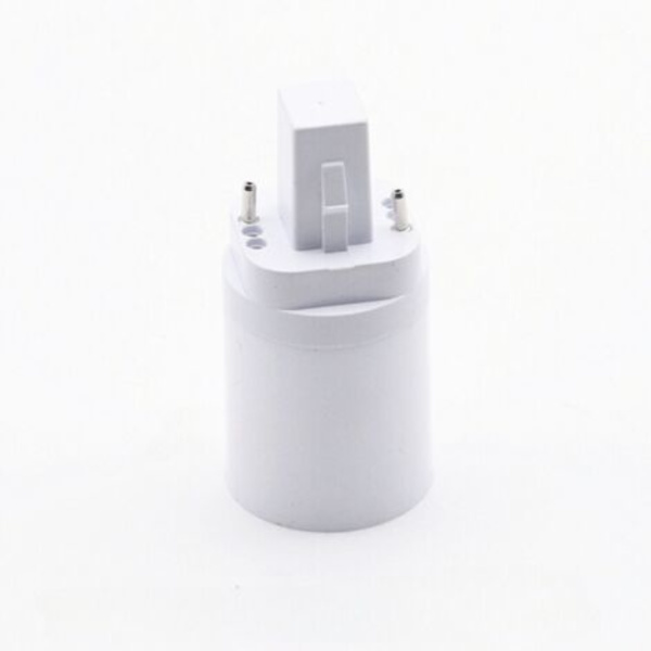 G24 til E27 adapter, Konverterings lampeholder 4-ben