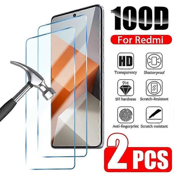 2 KPL Näytönsuoja Redmi Note 11:lle Karkaistu Lasi