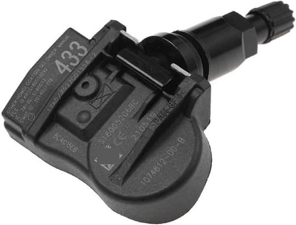 4 st 1074812-00-B 107481200B TPMS Däcktryckssensor 433MHZ, Kompatibel för Tesla Model 3 Model S Model X