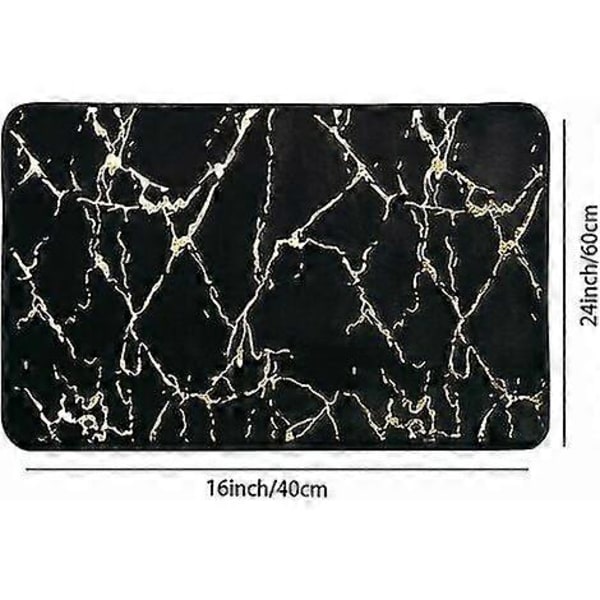 MAGIC Badrumsmatta 40x60cm Marmor Badrumsmatta