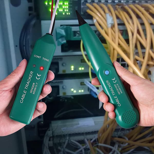 Multifunktionel ledningstester, ledningsdetektor, MS6812 robotplæneklipper kabeldetektor, kabelledningstester LAN-netværk
