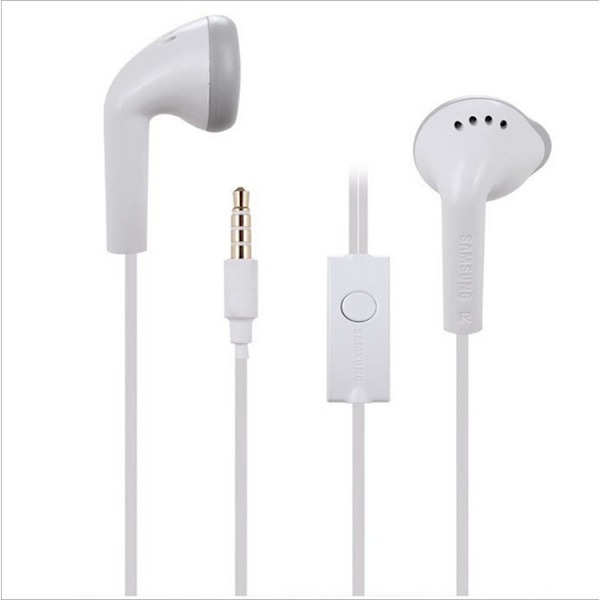 For Samsung EHS61ASFWE 3.5 mm Stereo Headset - Hvit