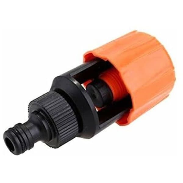 Universal adapter til køkken-/badeværelseshane til haveslange - Maks. hanekbredde 30 mm - til runde haner