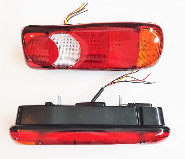 2 x Baglygter til restaurering 12V 24V til lastbilchassis lastbiltrailer campingvogn