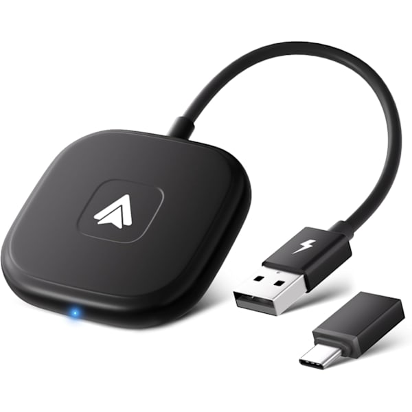 Trådløs Android Auto Adapter, Android Auto USB Dongle til bilstereo med OEM kablet Android Auto, Android Auto Trådløs
