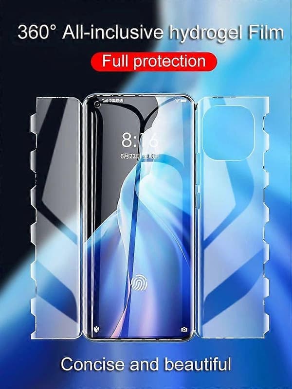 9R Butterfly Hydrogel -kalvo OnePlus 9Pro -näytönsuojalle