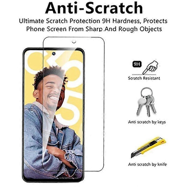 Härdat glas för Realme C55 skärmskydd