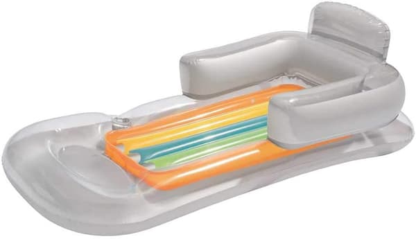 Mode Polyvinylchlorid Lounge Stol, Transparent, 1 stk
