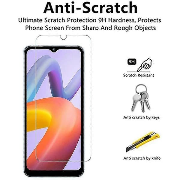 2-pack Härdat Glas för Redmi A2 Plus Skärmskydd
