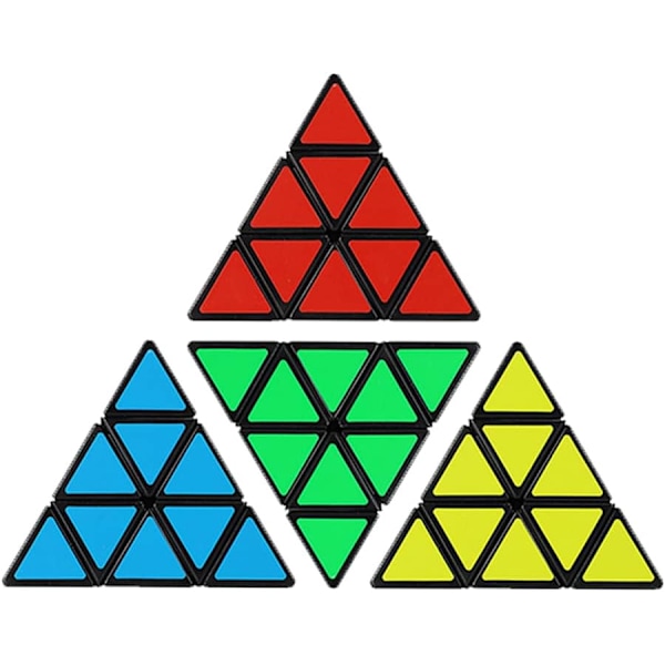 Pyraminx Cube, Pyramide Speed Cube, Professionel, Glat, Høj fejltolerance, Velegnet til konkurrenceøvelser