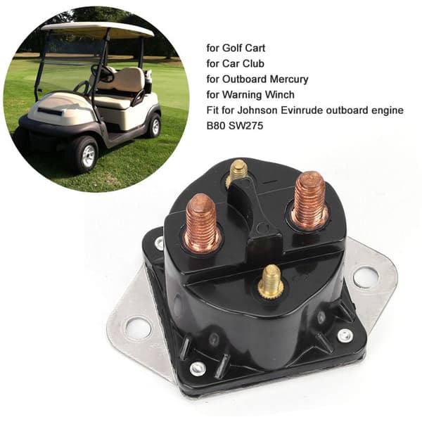 Erstatning for 4-terminal vinsjkontroll solenoidrelé 72631 12V