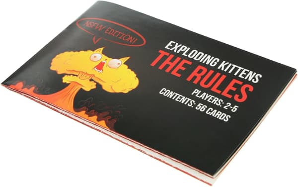 Exploding Kittens NSFW av Exploding Kittens - Kortspill for voksne og tenåringer - Et russisk rulett-kortspill (Emballasjen kan variere)